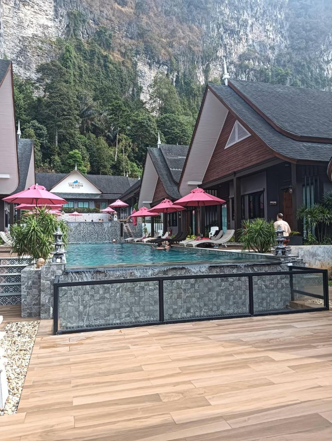 The Scene Cliff View Villas Ao Nang Exterior photo